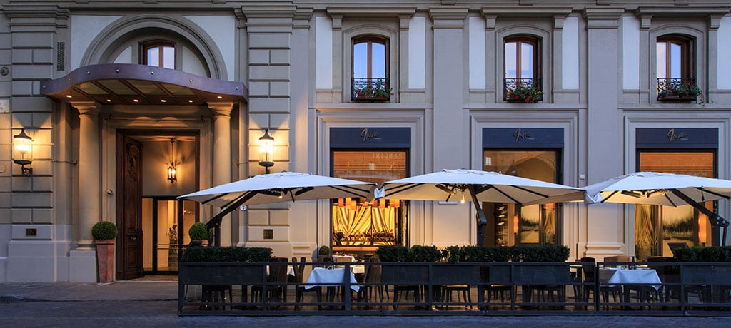 Europe Italy Florence Hotel Savoy Exterior