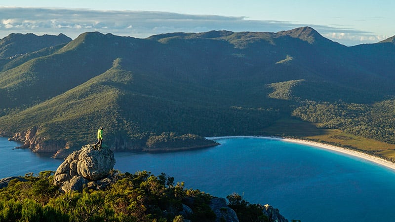 The Best Places To Travel In 2024 Abercrombie Kent   Australia Freycinet Peninsula Hiker 800x450 