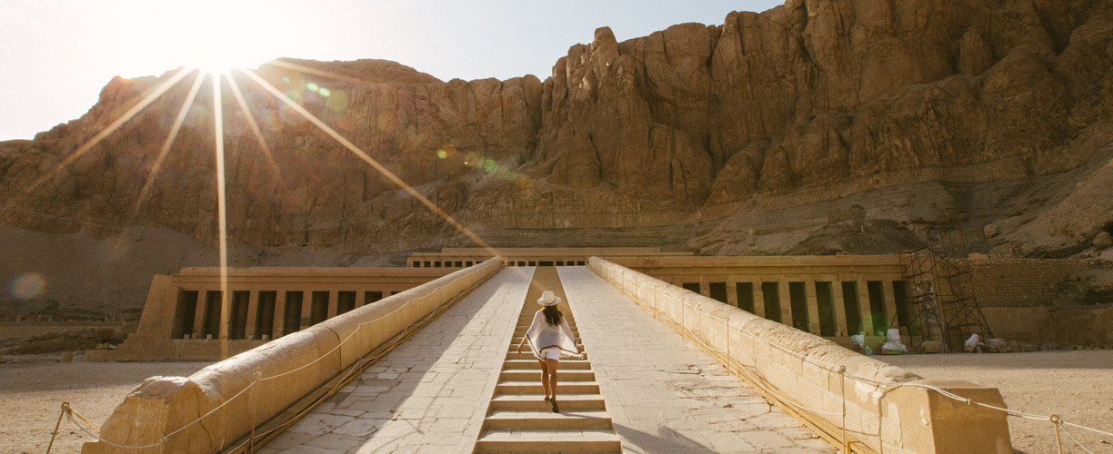 Middle East Egypt Temple Hatshepsut