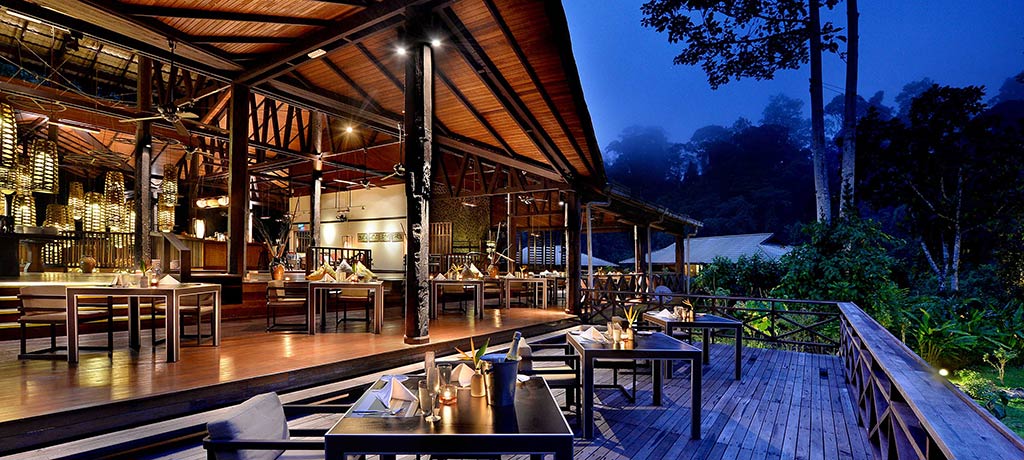 Asia Malaysia Borneo Rainforest Lodge dining 