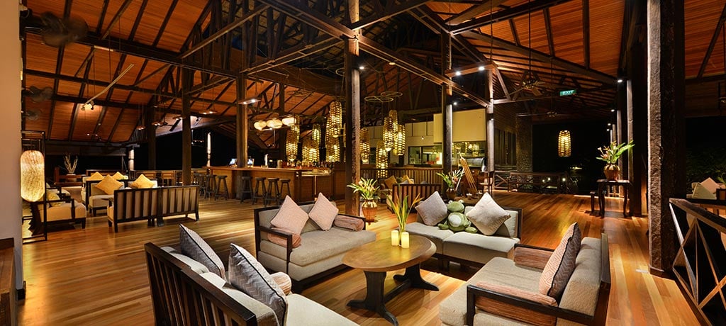 Asia Malaysia Borneo Rainforest Lodge lobby 