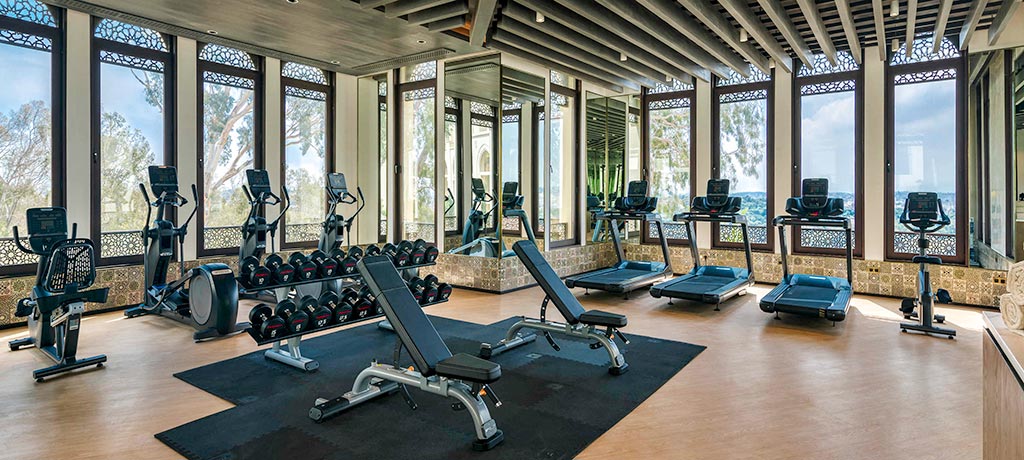 Middle East Morocco Tangier Fairmont Tangier Tazi Palace fitness center