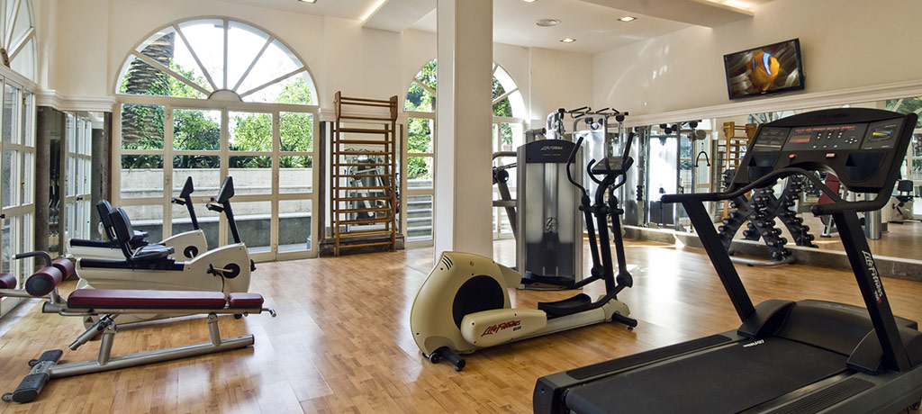 Europe Italy Sorrento Grand Hotel Cocumella fitness center