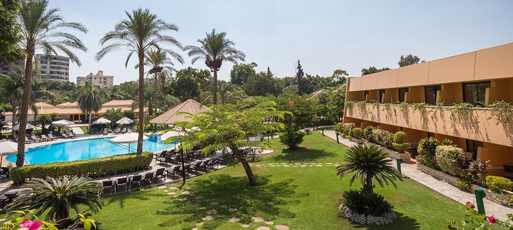 Middle East Egypt Hilton Cairo Heliopolis Exterior 