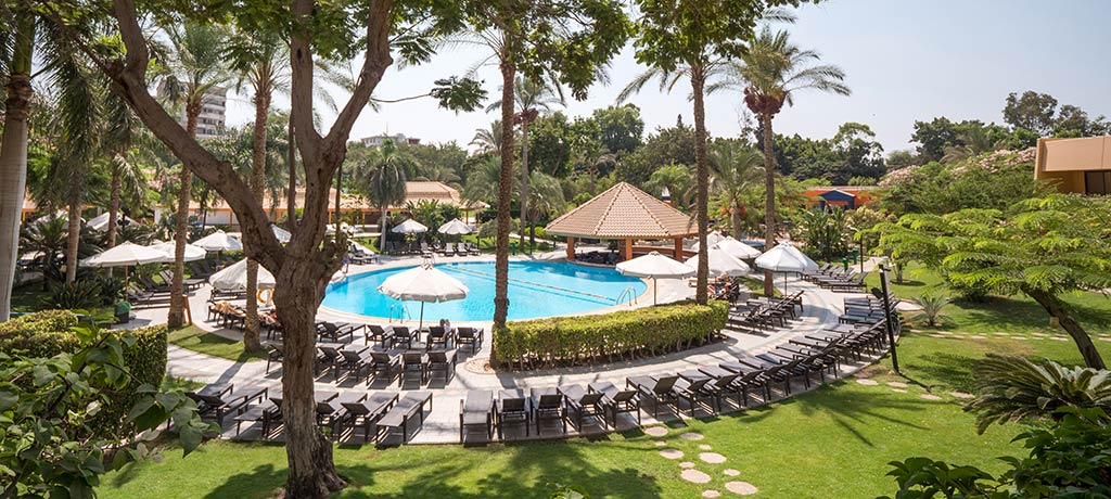 Middle East Egypt Hilton Cairo Heliopolis pool