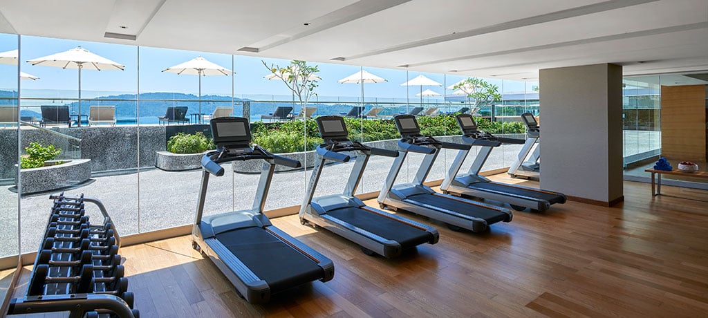 Malaysia Kota Kinabalu Marriott Hotel fitness center