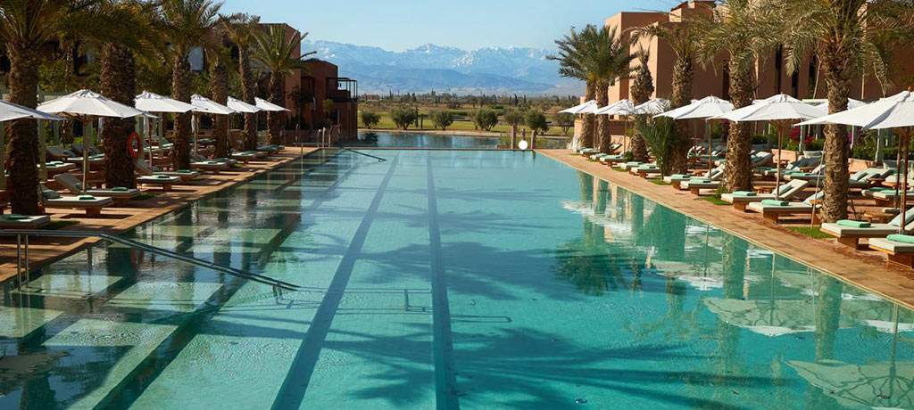 Morocco Marrakech Park Hyatt Marrakech pool