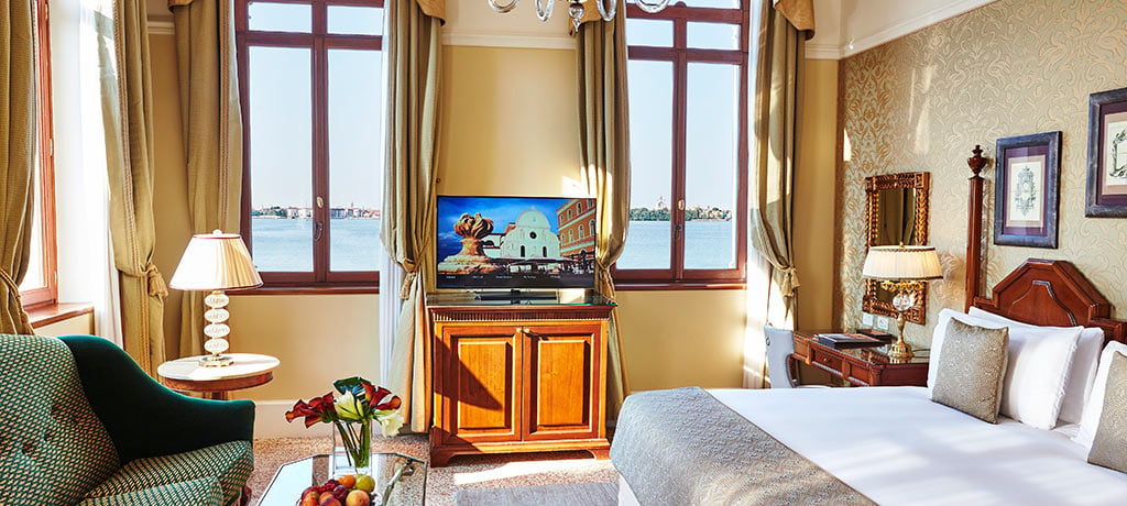 Europe Italy San Clemente Palace Kempinski Venice Grand Deluxe Lagoon View Room 