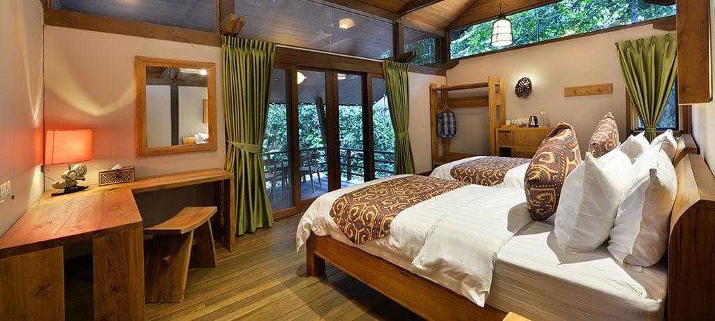 Borneo Sukau Rainforest Lodge borneo villa 
