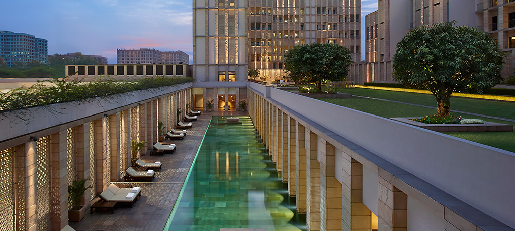 India New Delhi the Lodhi pool