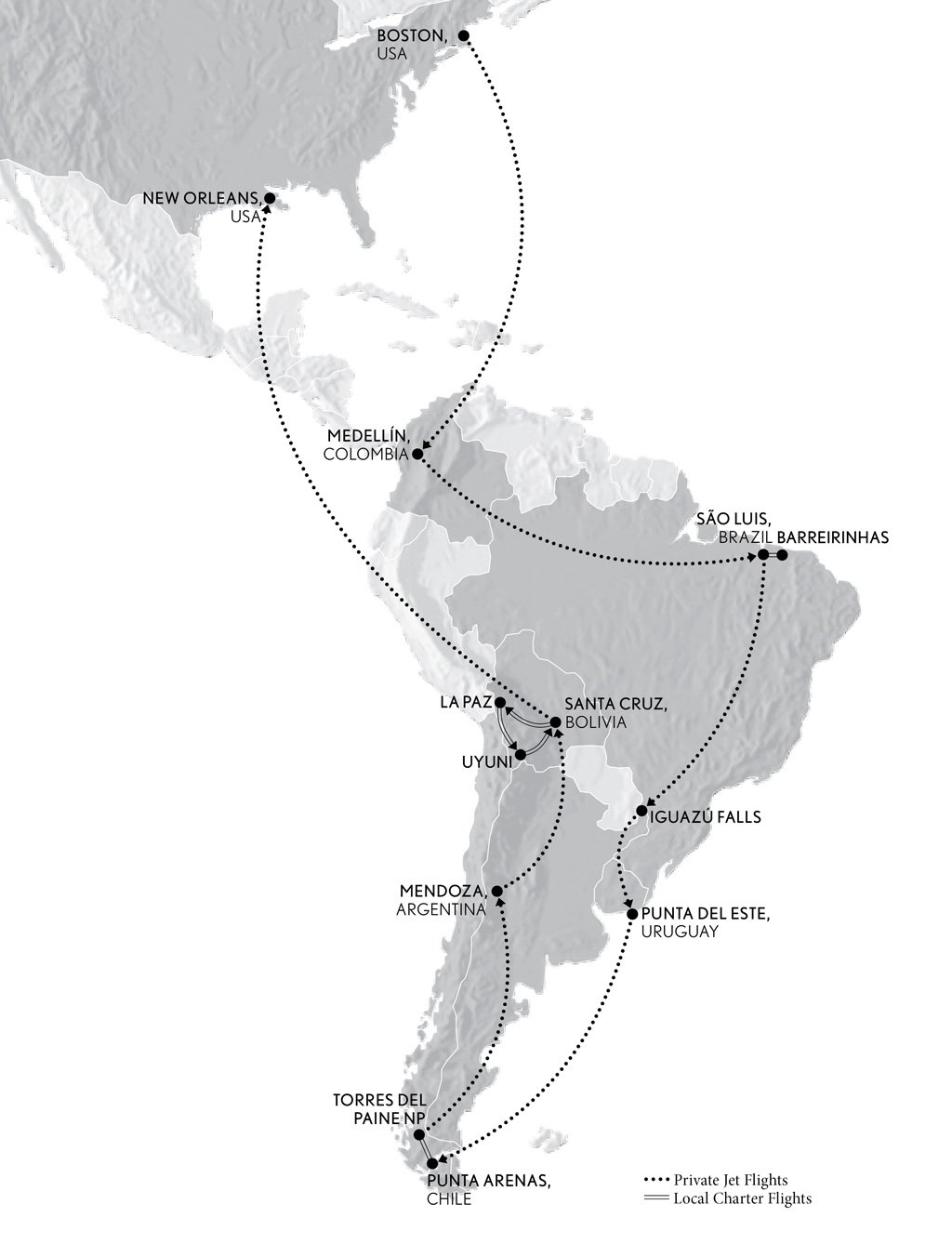 2025 Private Jet South America