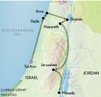 Israel: Crossroads of History  Abercrombie & Kent