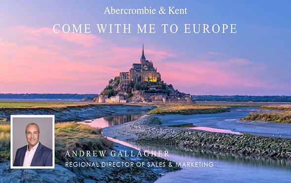 Come With Me to Europe Featuring A&K Local Expert Andrew Gallagher